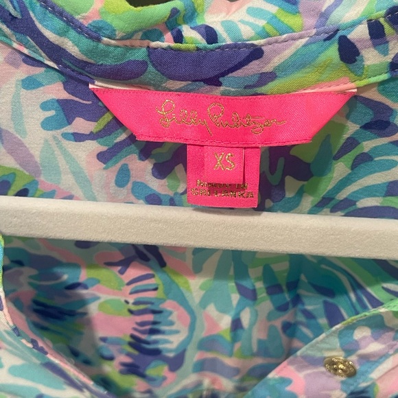 Lilly Pulitzer Natalie Beach/Pool Coverup Size XS - Picture 4 of 5